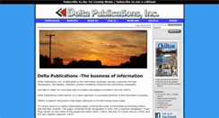 Desktop Screenshot of deltapublications.com
